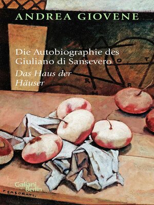 cover image of Die Autobiographie des Giuliano di Sansevero